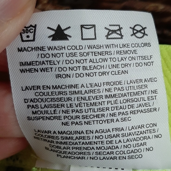 Nike Pro Dri Fit Stay Cool Ankle Tights Pants Mezzo Large Neon Workout Athletic - Picture 8 of 9